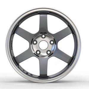 Hllwheels Creative design forged monoblock car rims 5x114.3 17 inch passenger cars wheels for Honda Civic