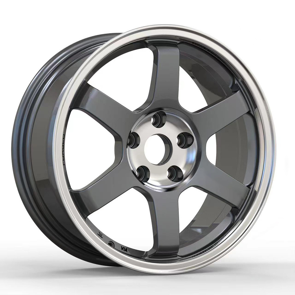 Hllwheels Creative design forged monoblock car rims 5x114.3 17 inch passenger cars wheels for Honda Civic