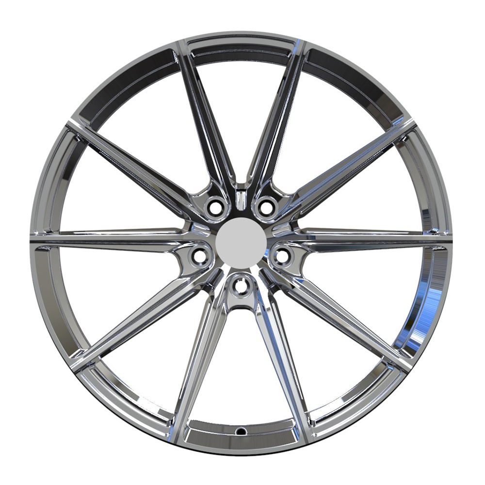 Hllwheels 18 19 20 Inch Custom Deep Dish Concave 1 Piece Forged Wheels 5*112 Alloy Rim Car