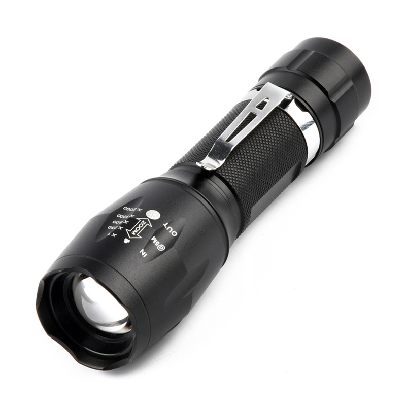 led torch flashlights rechargeable battery hunting super bright flashlight for camping fishing