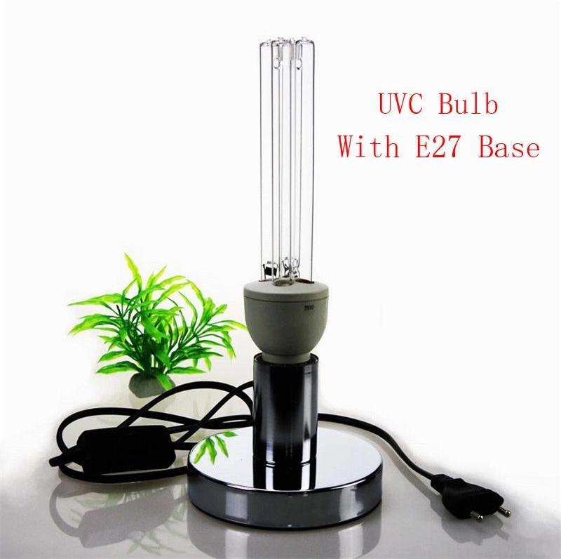 HOT SALES UVC LED E27 Bulb germicidal 25W 15W UV Lamp with Ozone Light Quartz Lamp Home Bathroom