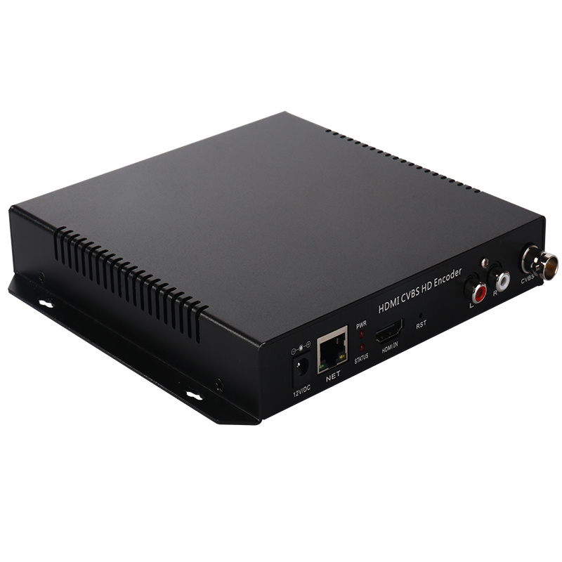 MPEG4 H.264 CVBS HDMI Encoder HDMI To IP Streaming Video Encoder Decoder Server RTMP L/R