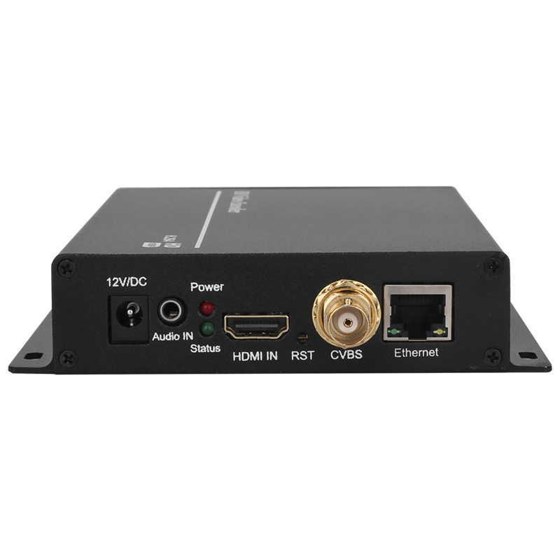 H.264 Video Encoder + MIC Support HDCP HDMI To IP Live Streaming Encoder IPTV