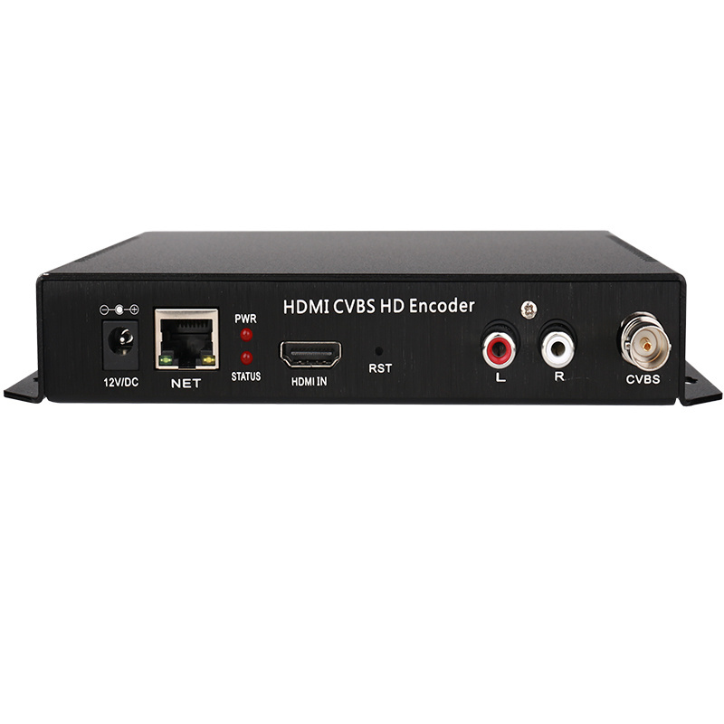 MPEG4 H.264 CVBS HDMI Encoder HDMI To IP Streaming Video Encoder Decoder Server RTMP L/R