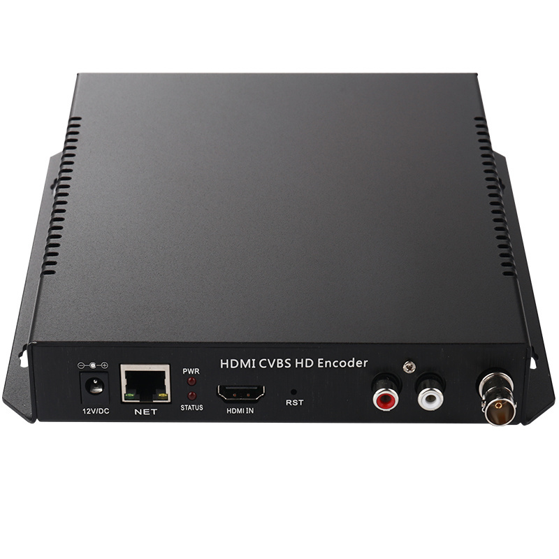 MPEG4 H.264 CVBS HDMI Encoder HDMI To IP Streaming Video Encoder Decoder Server RTMP L/R