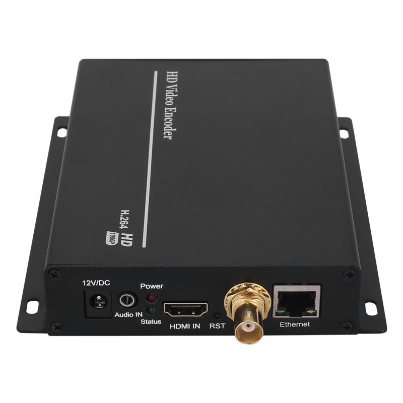 H.264 Video Encoder + MIC Support HDCP HDMI To IP Live Streaming Encoder IPTV