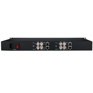 4 Channels SDI to IP Encoder H.265 HD-SDI 3G-SDI Video Live Stream IPTV RTMP Encoder