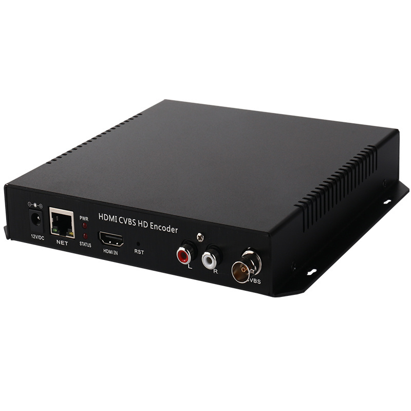 MPEG4 H.264 CVBS HDMI Encoder HDMI To IP Streaming Video Encoder Decoder Server RTMP L/R