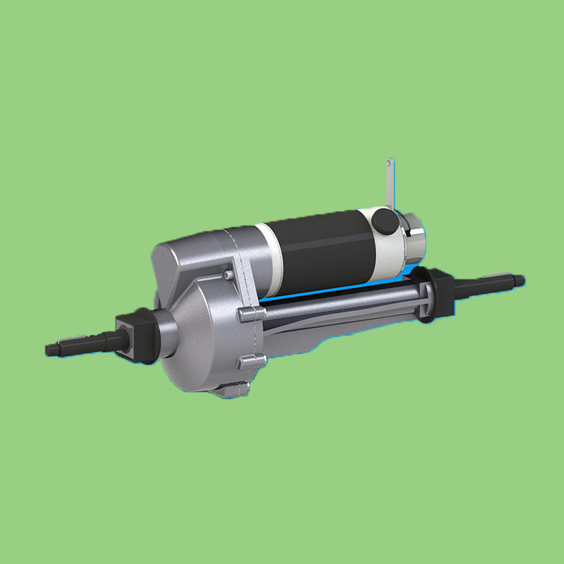 Dc Motor Transaxle Shaft Drive Rear Axle With Brake Dc Motor For Electric Tricycles