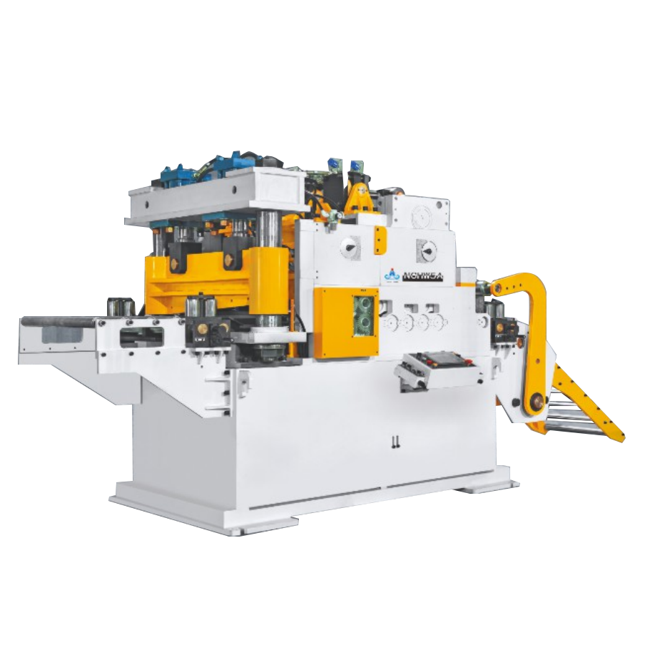 3-in-1 Uncoiler Straightener Feeder Machine 20T to 2400T Press Machine with Progressive Die Metal Straightening Machinery