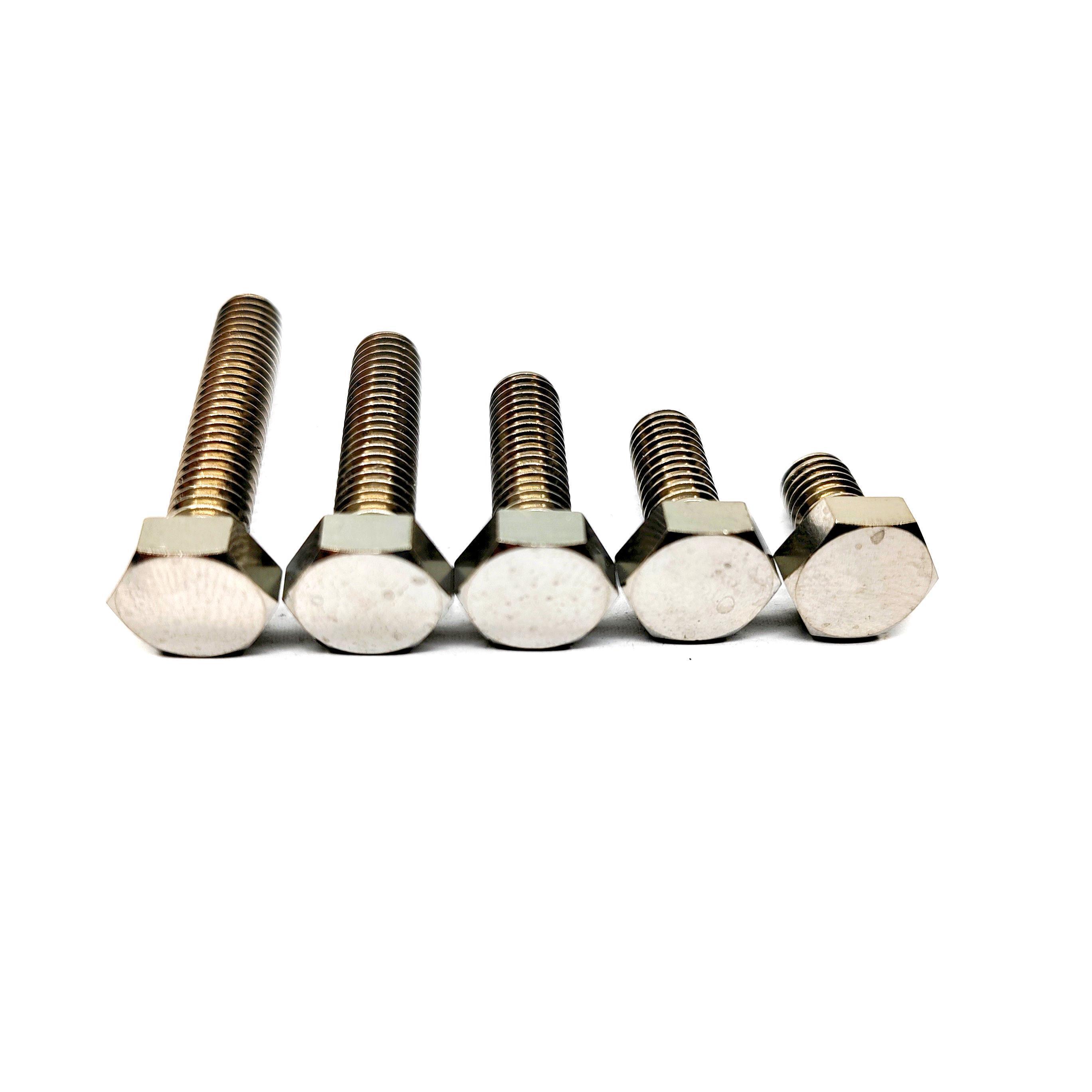 BOLTS SCREWS NUTS HASTELLOY X N G B C HAYNES INCONEL INCOLOY NICKEL BASED HIGH TEMPERATURE AND CORROSION RESISTANT ALLOYS