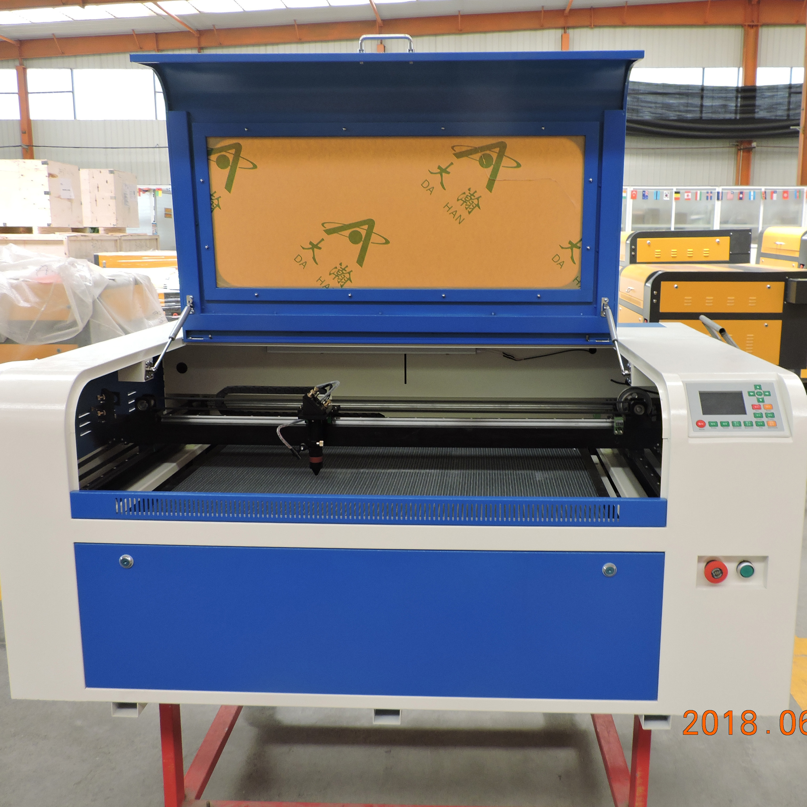 New second hand laser engraving machine low price 6090 9060