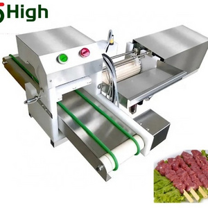 New good automatic satay skewer machine automatic souvlaki meat skewer machine beef kebab string machine