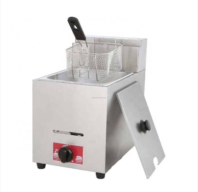 Commercial fish potato plantain chips fats fryer frying machine electric turkey industrial deep fryer for home use