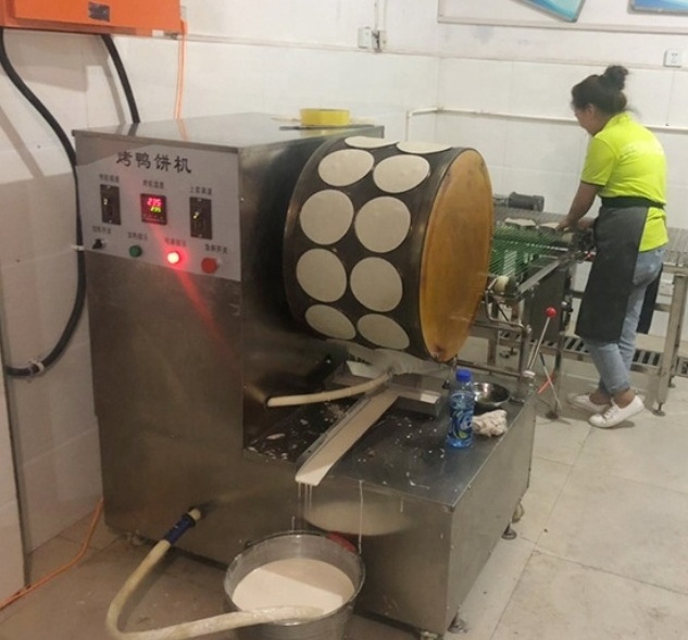 Full Automatic 40cm Turque Corn tortilla maker De Presse roti chapati making machine Pita Bread production line