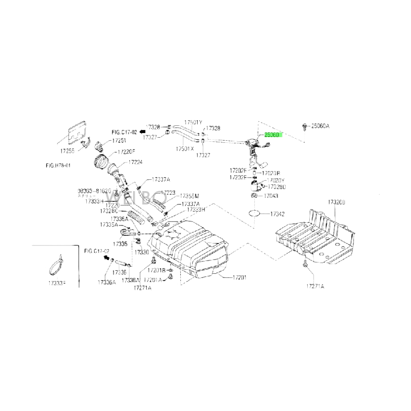 NISSAN GAUGE TANK UNIT, Y60 SAFARI / PATROL(GR)