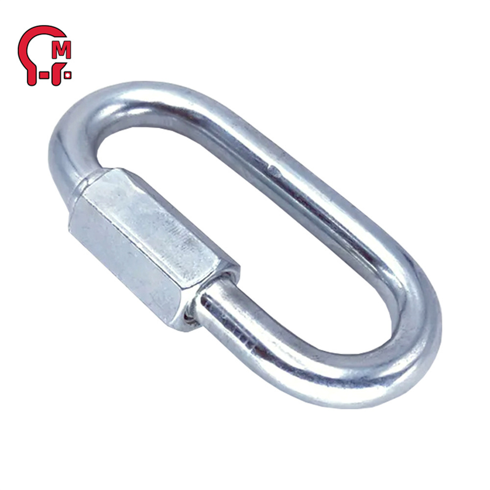 HLM heavy duty stainless steel 316 c quick connect link large jaw quick link chain