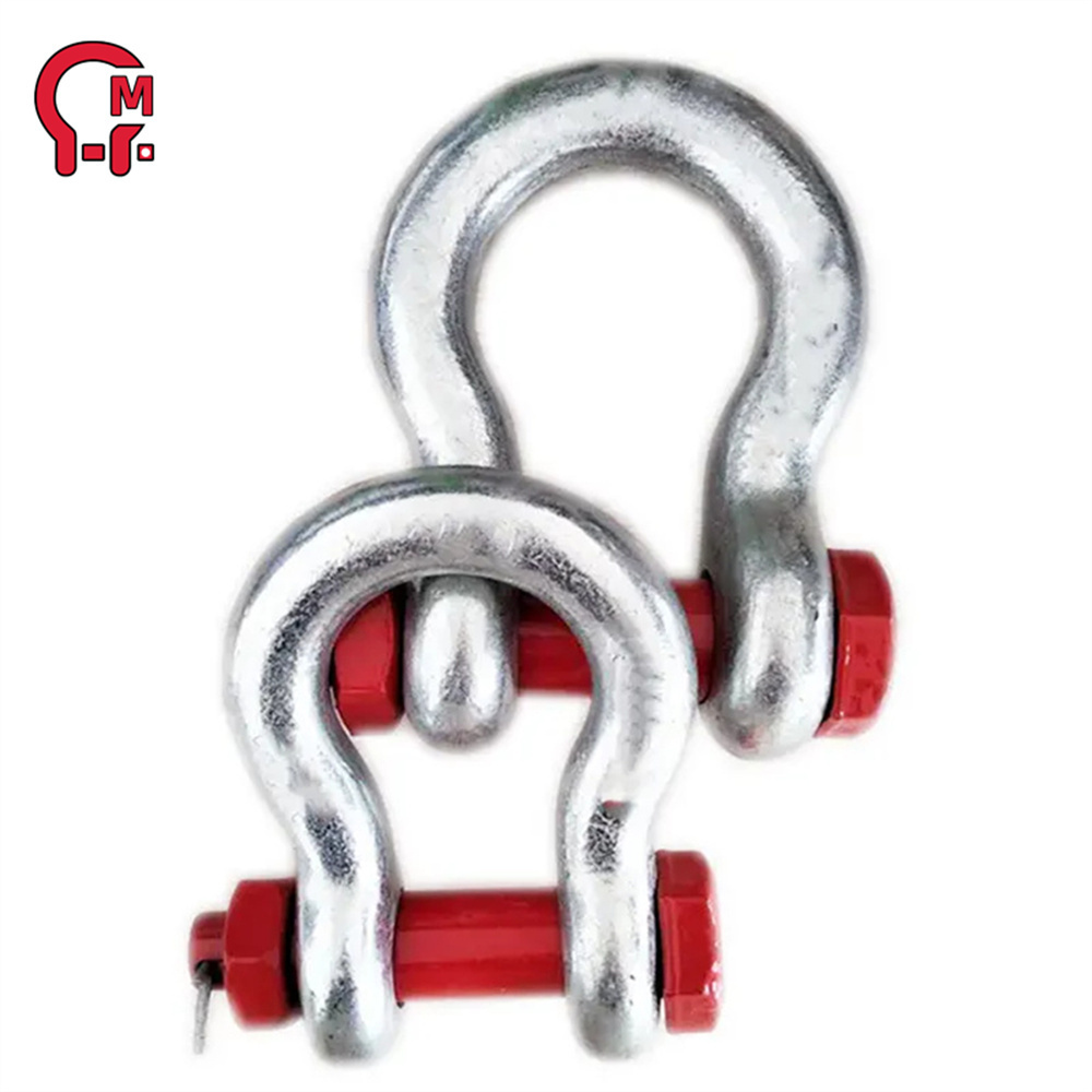 HLM Galvanized G209 G210 G2130 G2150 bow shackle