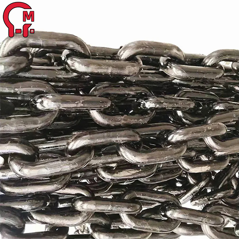 HLM high quality standard welded proof coil us type steel link astm80 chain