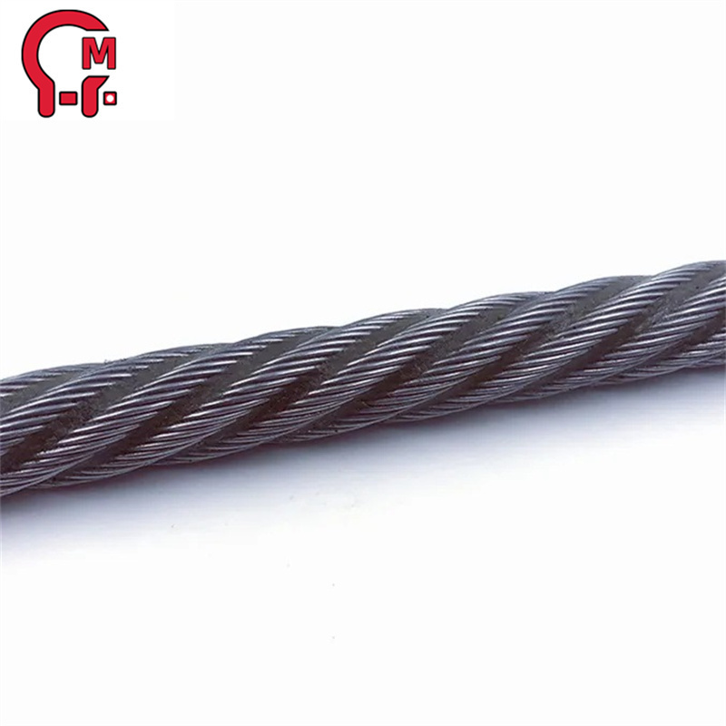 HLM High Carbon Stainless Steel Wire Rope 7x7 7X19 GAW Aircraft Cable