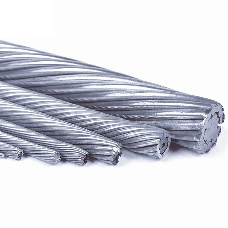 HLM High Carbon Stainless Steel Wire Rope 7x7 7X19 GAW Aircraft Cable