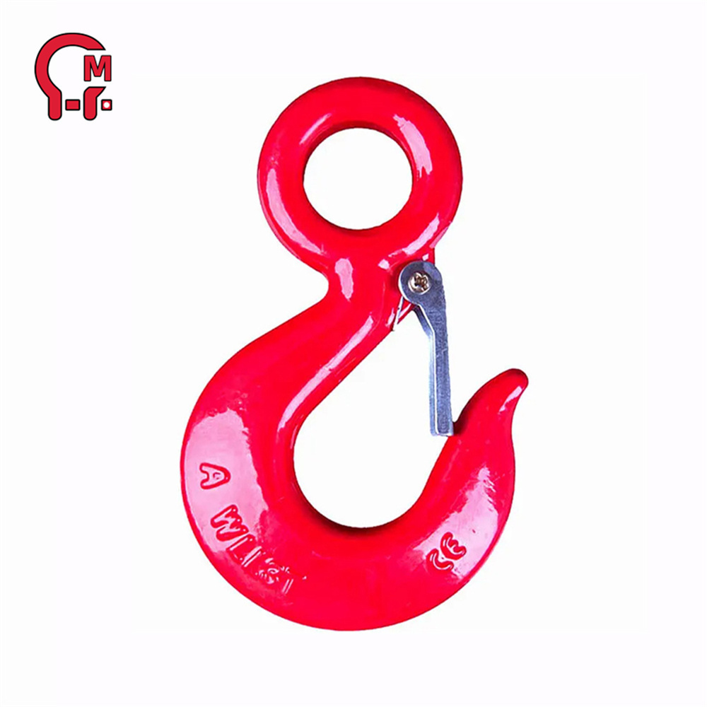 HLM alloy steel lifting eye hooks eye hoist hook swivel lifting hook