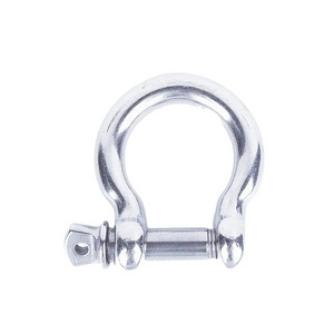 HLM free sample ISO certification d ring shackle for key chain Rigging Accessories d-ring d ring shackle