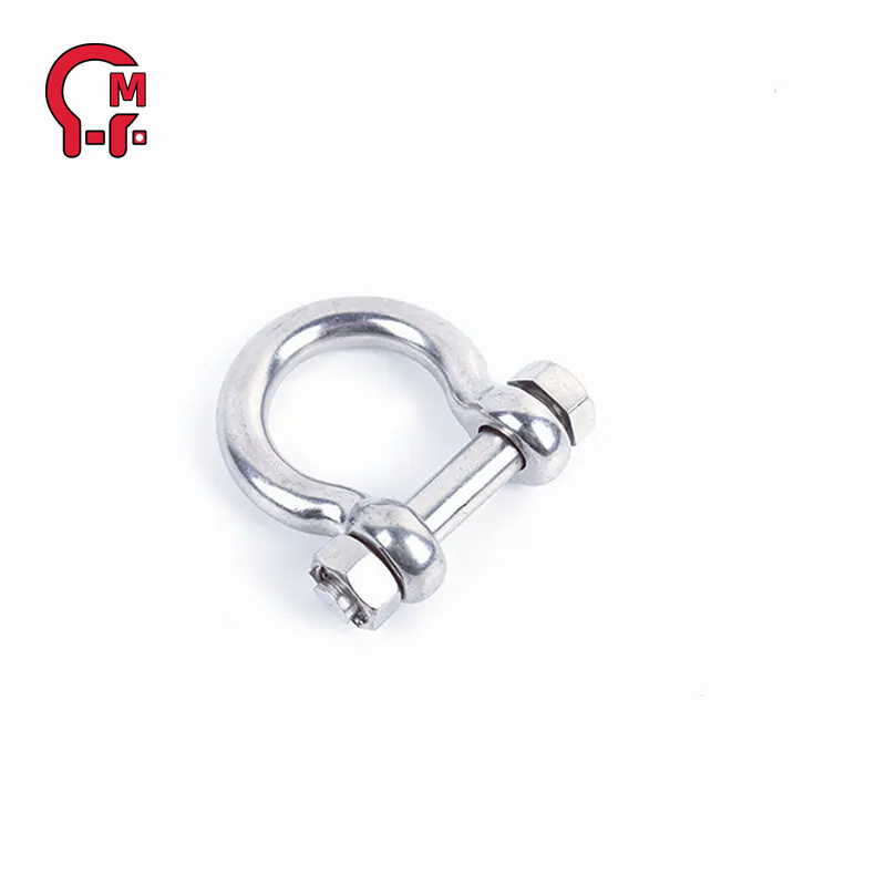 HLM High quality bow shackle omega 3/4 stainless steel omega shackle