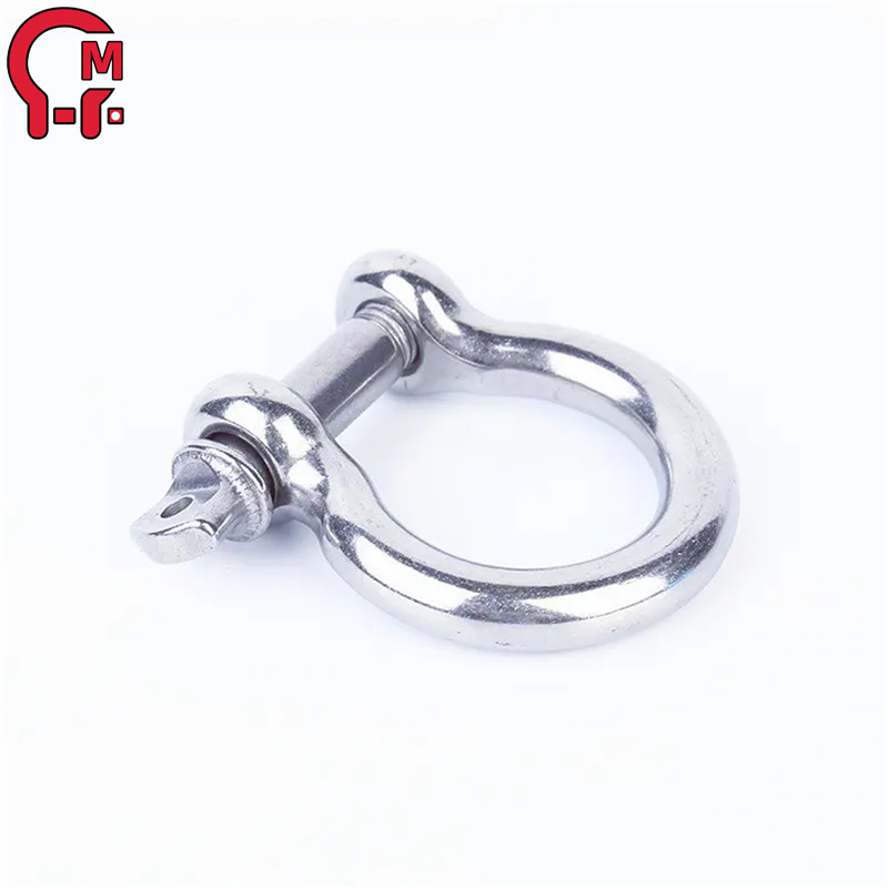 Card Case Jis Type Titanium D Shape Key Ring D Shackle With Screw