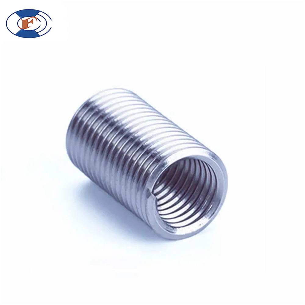 HLM threaded for wood metal coil spring thread insert Wire Thread Inserts