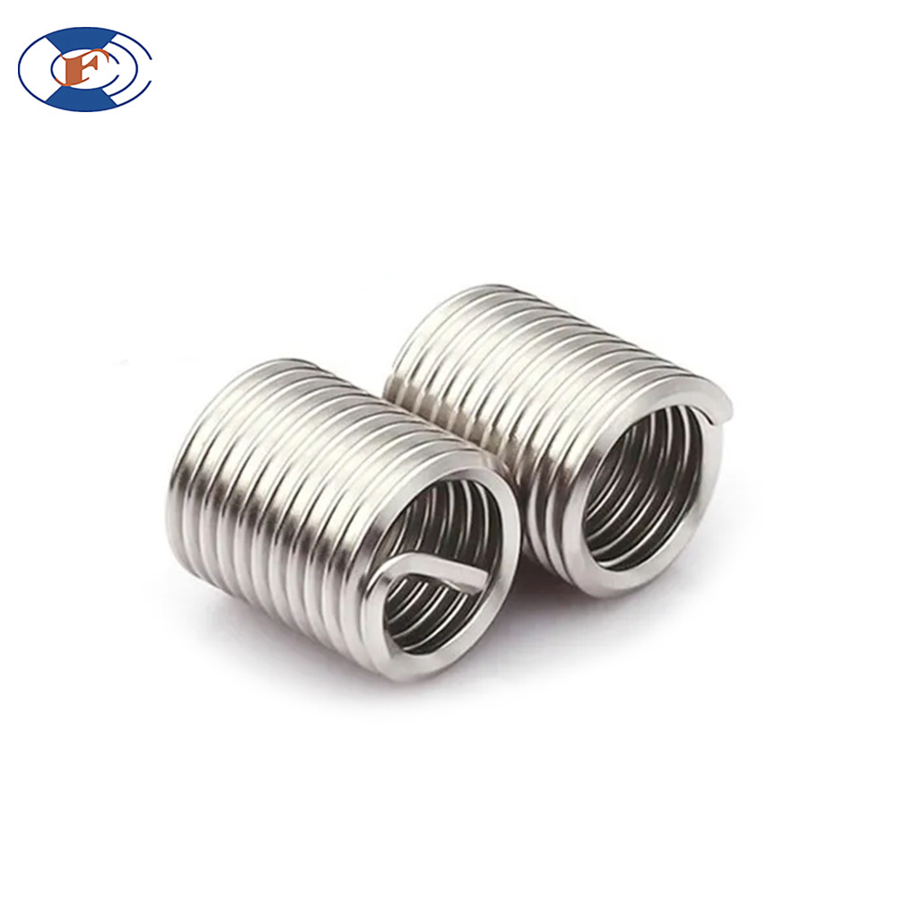 HLM threaded for wood metal coil spring thread insert Wire Thread Inserts