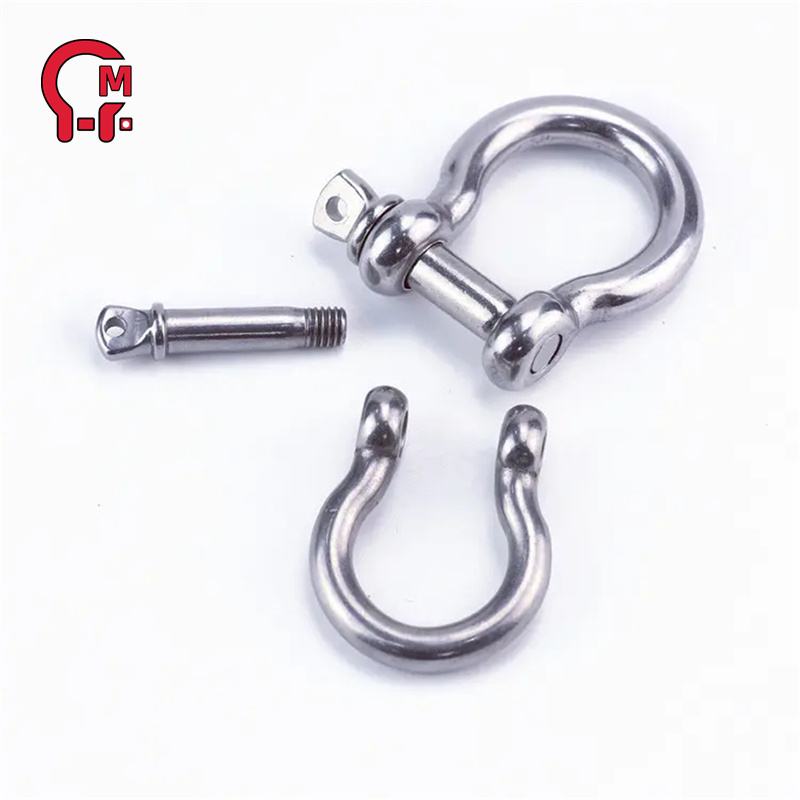 HLM High quality bow shackle omega 3/4 stainless steel omega shackle