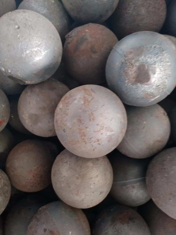 forged grinding steel media ball and high chrome cast grinding steel iron ball for ball mill