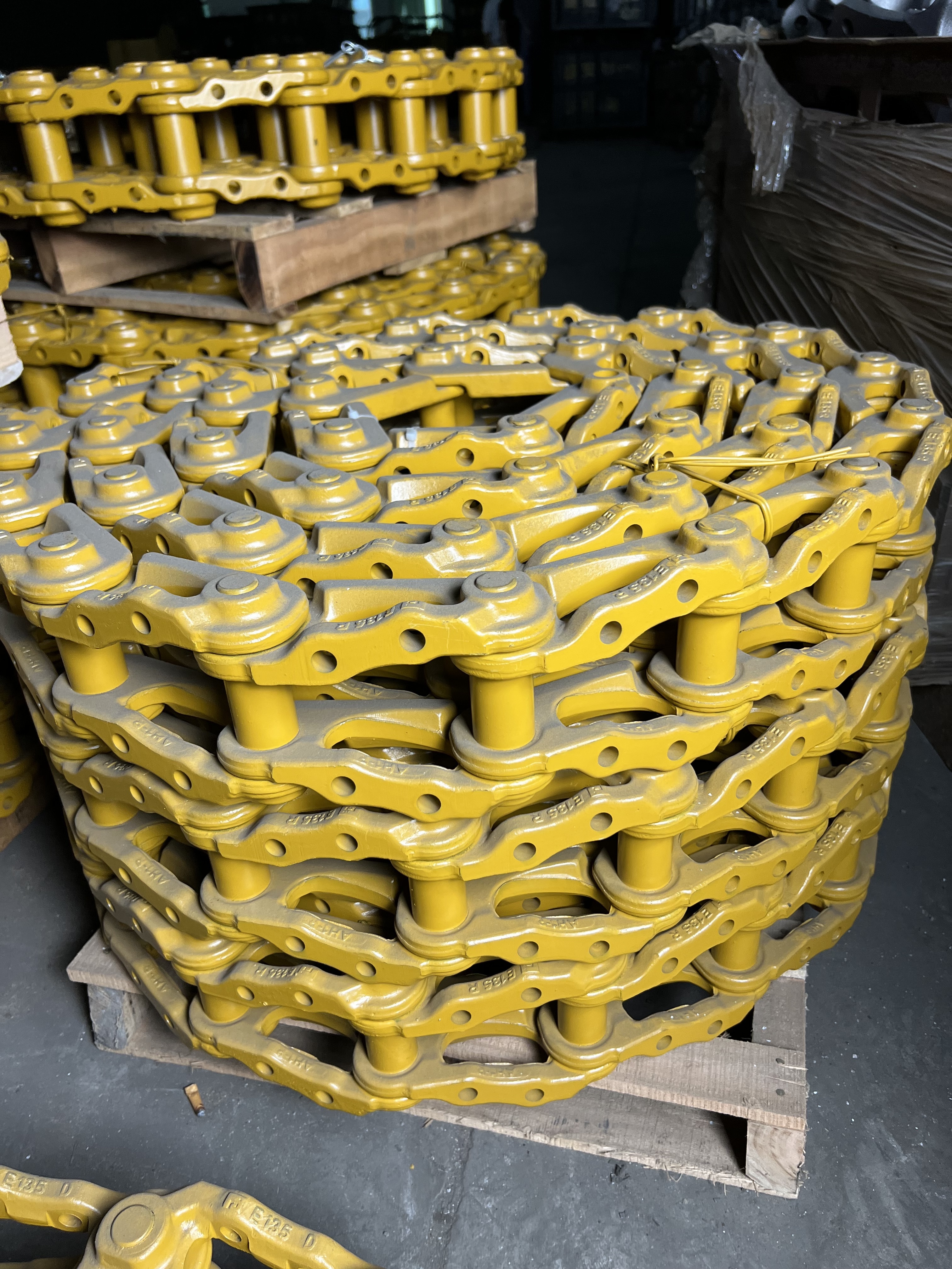 High quality dozer D4D D5B D6D D6H D7R D8R Lubricated track link assy track chain