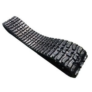 Mini Excavator 230x48x70 Crawler Chassis Rubber Track For Lawn Mower Rubber Track Undercarriage