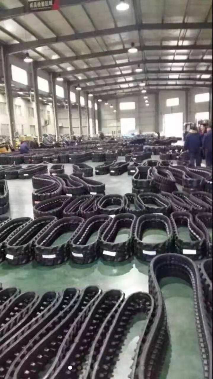 Rubber track mini midi crawler excavator skid steer loader  CTL 300x52.5Nx90 400*72.5W*76 450X86X60 Rubber tracks