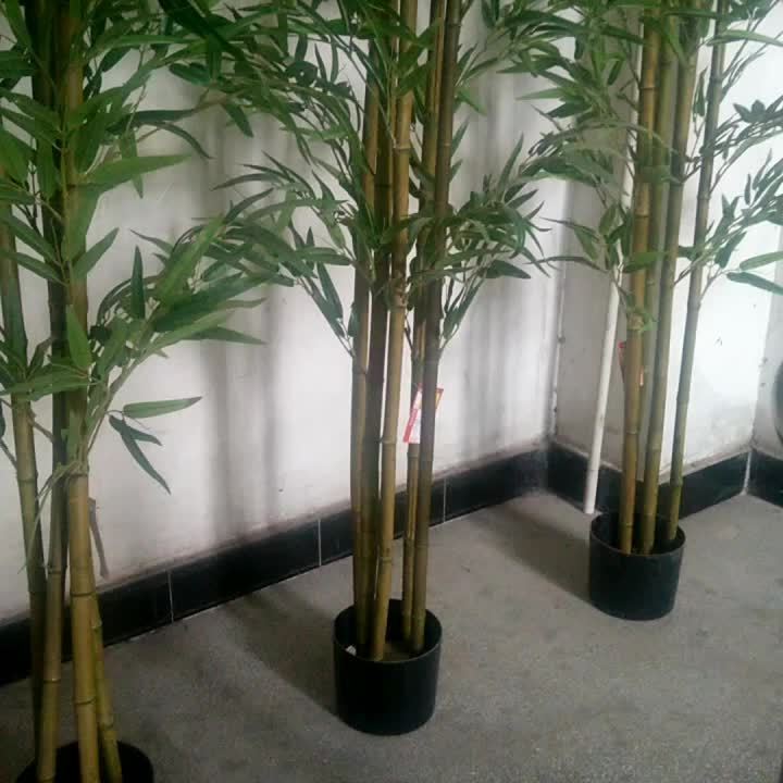 Faux indoor bonsai simulation plastic large artificial outdoor fake tall bamboo trees bamboo plant