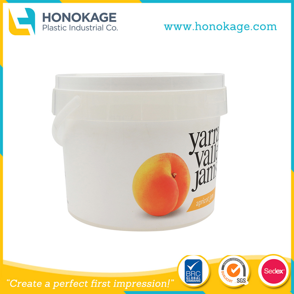 2.5kg IML Greek Yogurt Large Container with Lid and Tamper Evident,Thin Wall Plastic Tubing Manufacturer and Producer