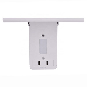 Electric Wall Usb Socket 110v Night Light Outlet Cover America 6 AC Outlets with Surge Protection(1020j) Standard Grounding 125V