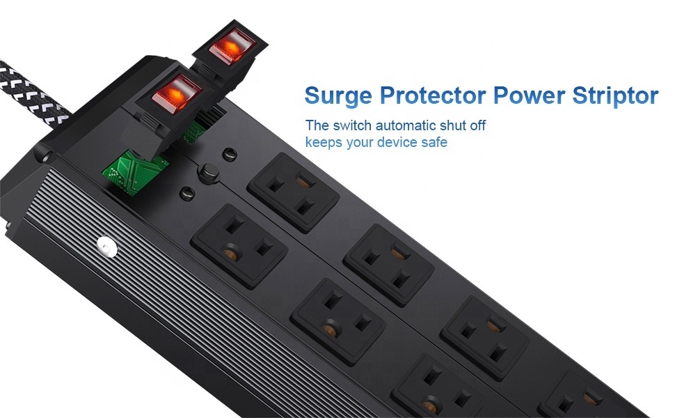 4 usb 6 outlets metal power strip seller power strip usb socket