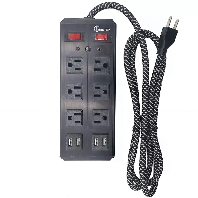 4 usb 6 outlets metal power strip seller power strip usb socket