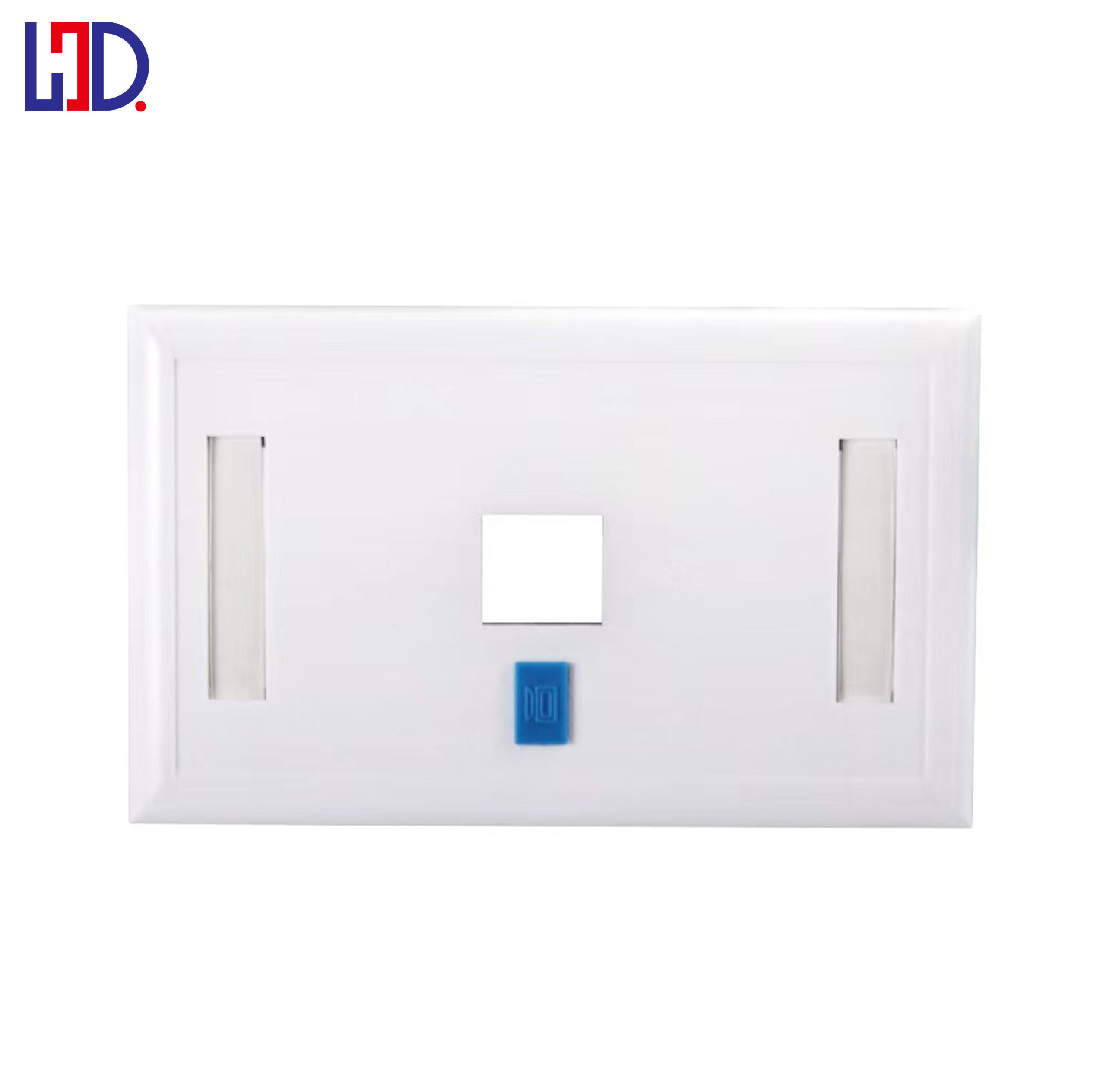 face plate Style Wall Mount Cat6 US telecom communication long electrical Single double port network sockets plug  RJ45