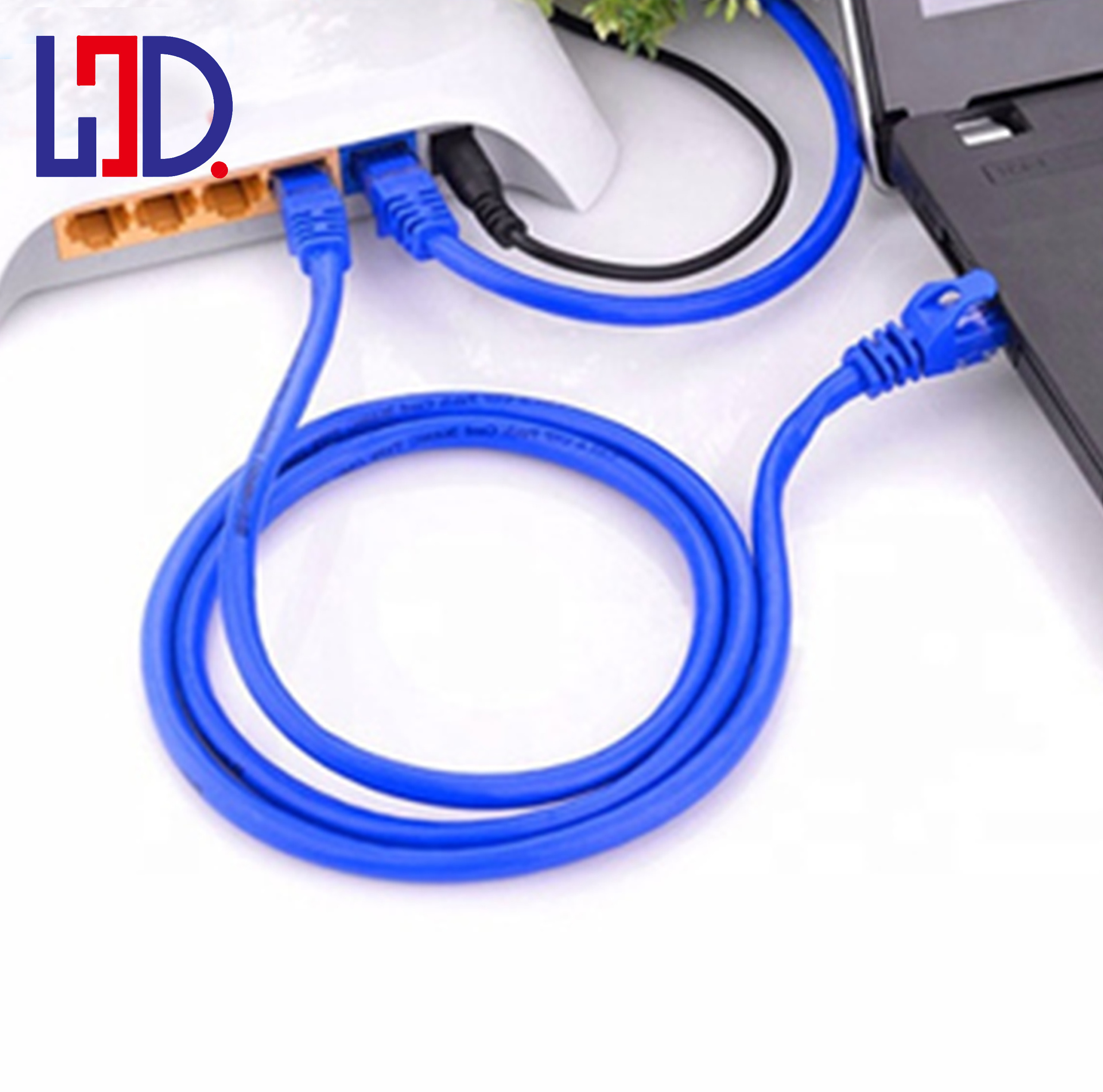 supplier Network jumper cable rj45 Cat6 1m 2m 5m 10m  UTP/FTP/SFTP/STP round Communication cable Ethernet lan patch cord