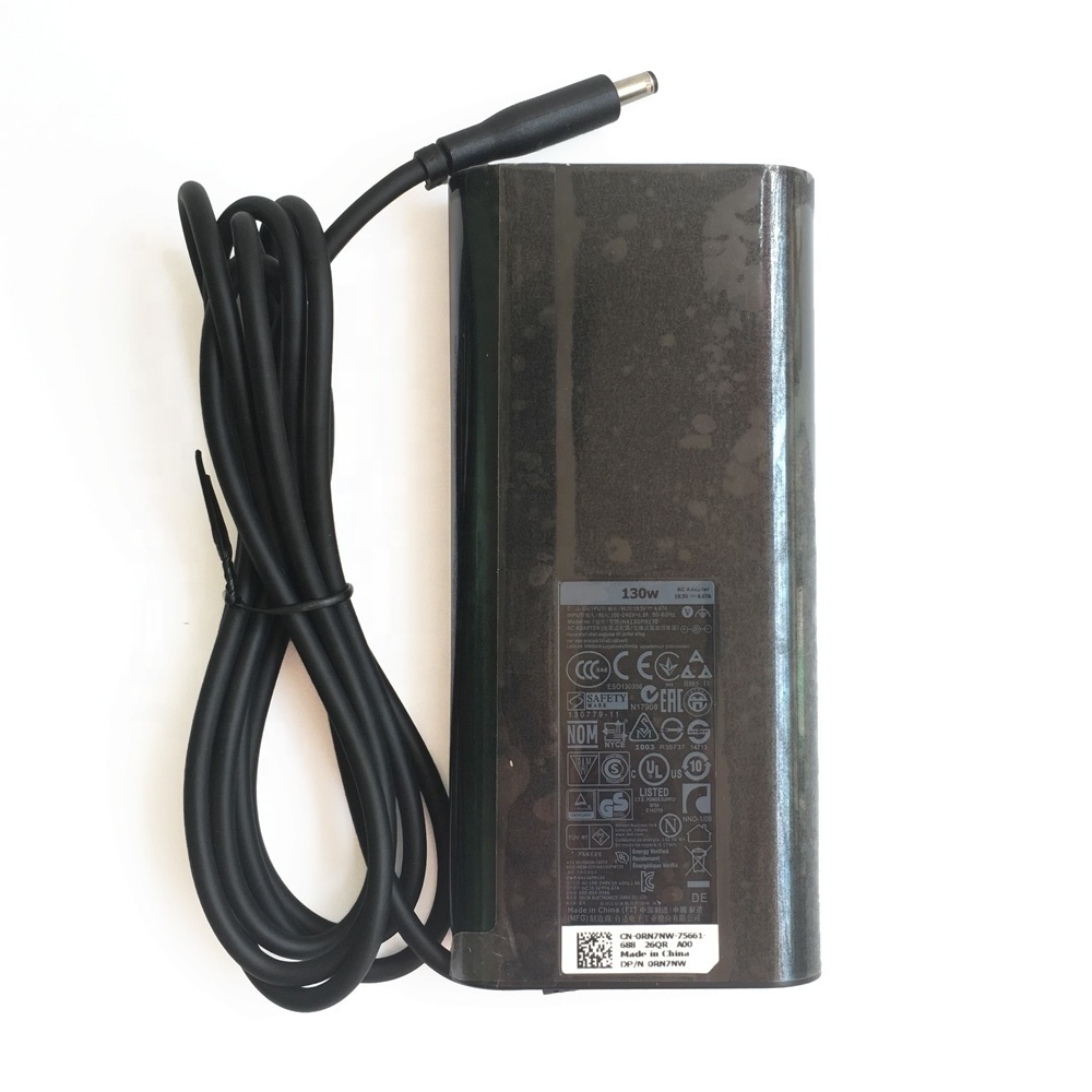 Slim laptop charger power supply 130W Small Tip 4.5mm AC Adapter for Dell Precision M3800 5510 5520 0662JT