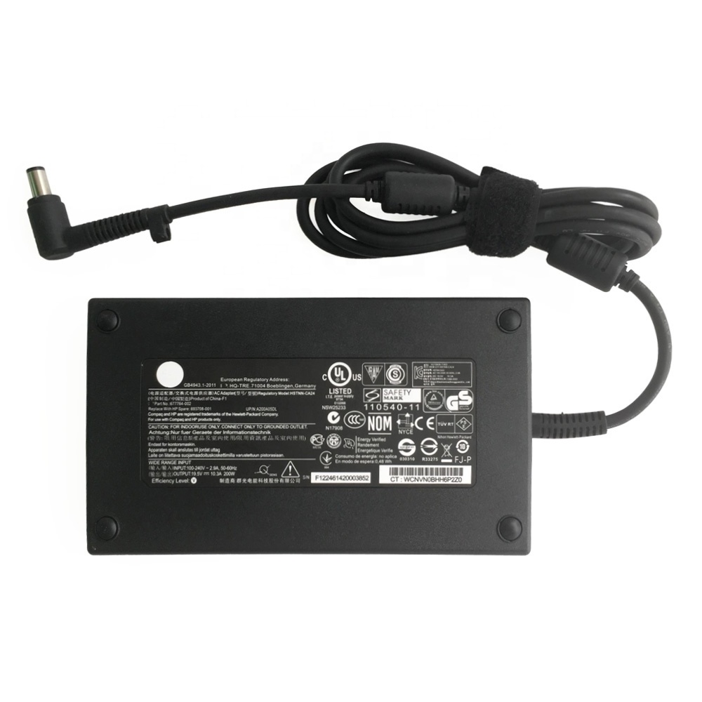 Genuine 200W 19.5V 10.3A AC Adapter For HP TouchSmart 300 Desktop PC Power Supply HSTNN-DA16 HSTNN-DA24 Laptop Charger