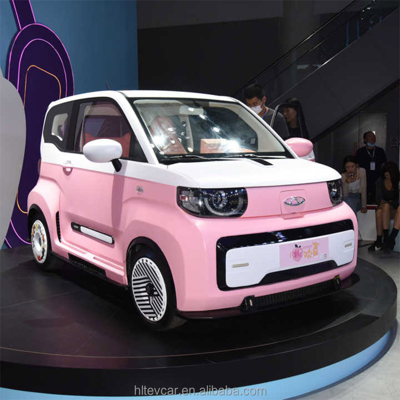 Chery Qq Ice Cream High Quality New Ev Car in China Mini Car 3 Door 4 Seater Shenzhen Electric Vehicle Single Speed Gearbox