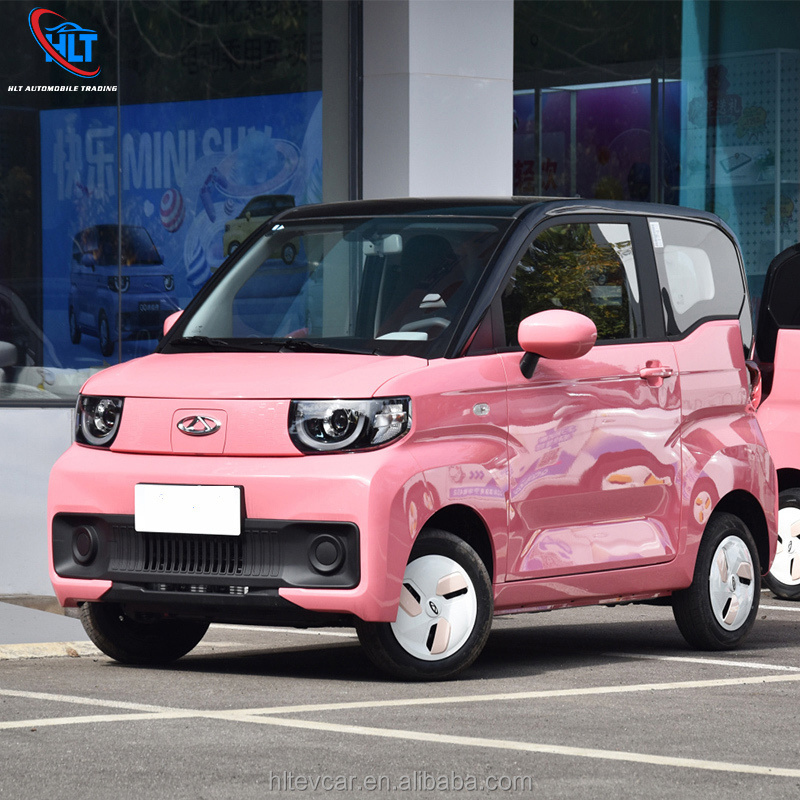 Chery Qq Ice Cream High Quality New Ev Car in China Mini Car 3 Door 4 Seater Shenzhen Electric Vehicle Single Speed Gearbox