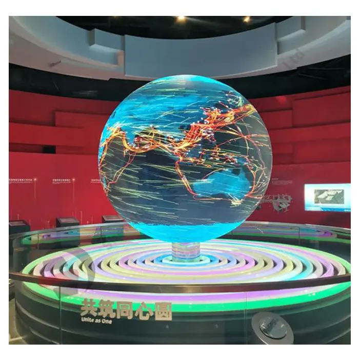 Indoor P2.5 Spherical LED Video Panel Planetarium Sphere Customized Led Thin Flexible Modules Screen Ball/Round Led Display