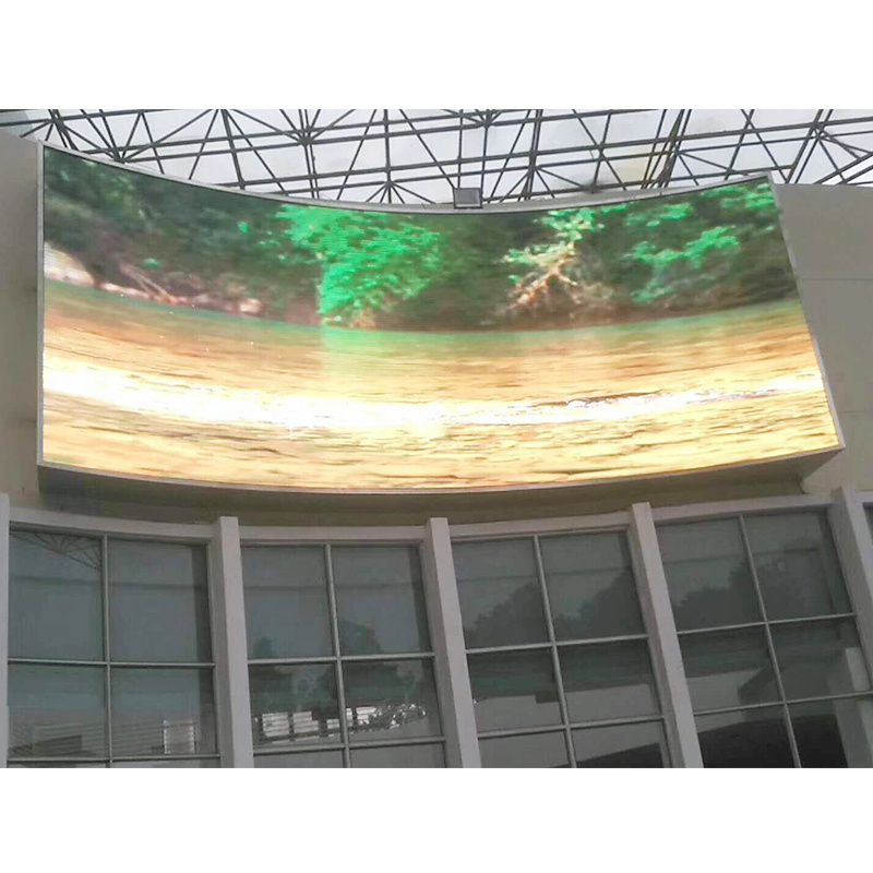 LED Flexible display P2.5 Curtain Net Video Wall  indoor Building Background Mesh Display Screen For Advertising