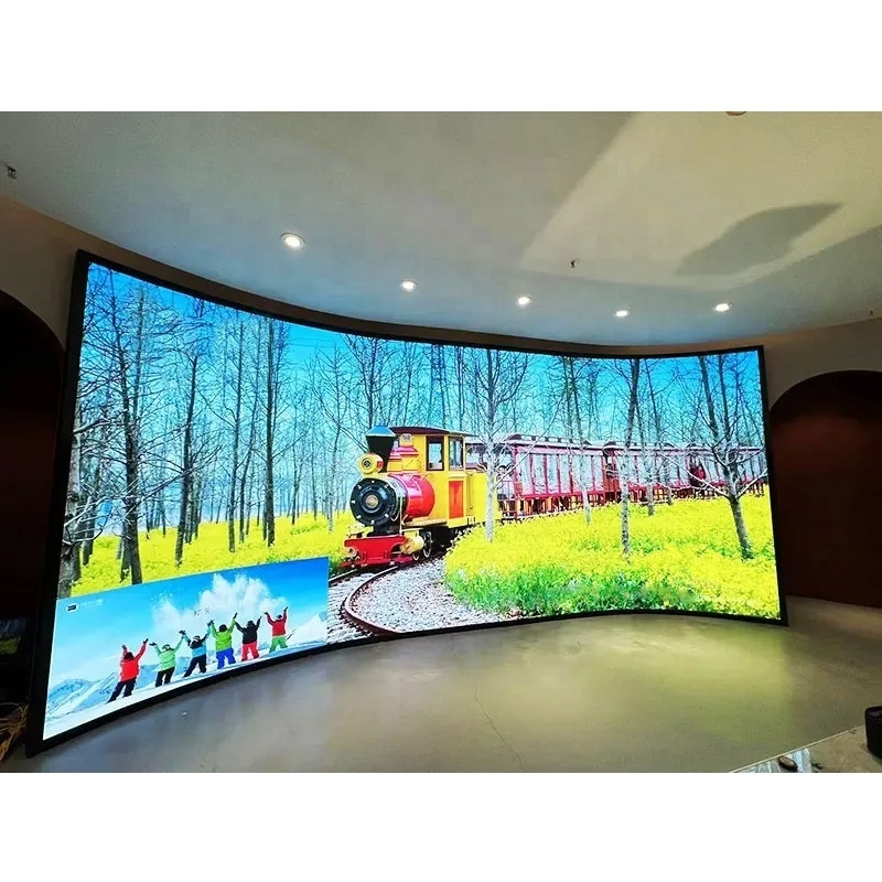 Flexible Video Led Display Curtain Flexible Led Screen Rgb Hot Selling New Led Video Wall Panel OEM Led Indoor P4 4mm Full Color